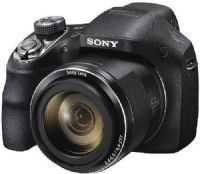 Sony DSC-H400B Cybershot Compact Digital Camera, Black, 2.95 in (3.0 type) (4:3)/460800 dots/Xtra Fine/TFT LCD Screen Display, 63x optical zoom, Massive 20.1 MP Super HAD CCD Image Sensor, 0.2-type electronic viewfinder, 360° panoramic shots, Optical SteadyShot stabilizes images when shooting handheld, HD video capability for beautiful video, UPC 0272428770922 (DSCH400B DSC H400B DSC-H400) 