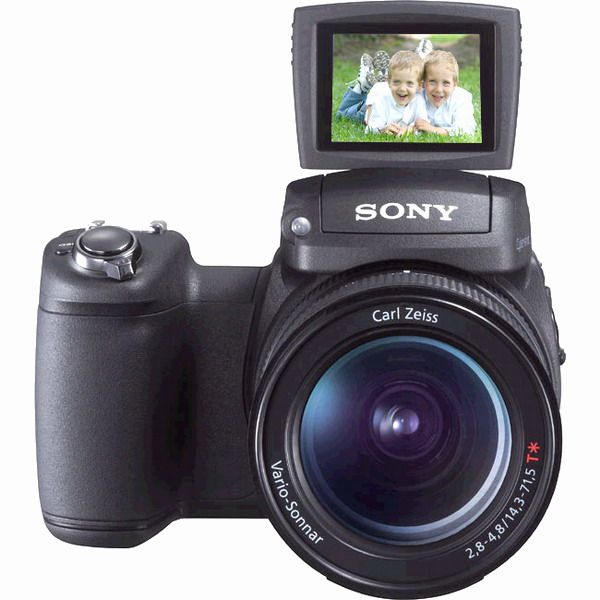 Sony DSC-R1 Cyber-shot Digital Camera 10.3 Megapixel, 5X optical zoom lens, Records to both Memory Stick and CompactFlash media (DSCR1, DSCR-1, DS-CR1, DSC-R)