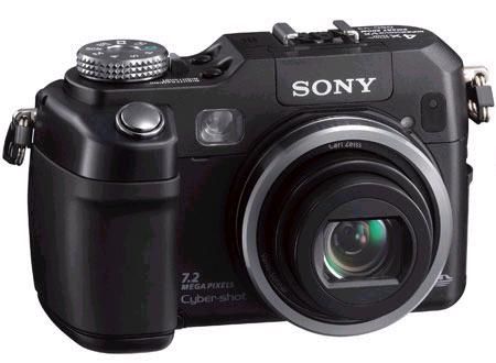 Sony Cybershot DSC-V3 Digital Camera 7.2 Megapixel Super HAD CCD, 4X Optical/2X Digital/8X Total Zoom, 2.5" LCD Monitor (DSC V3, DSCV3)