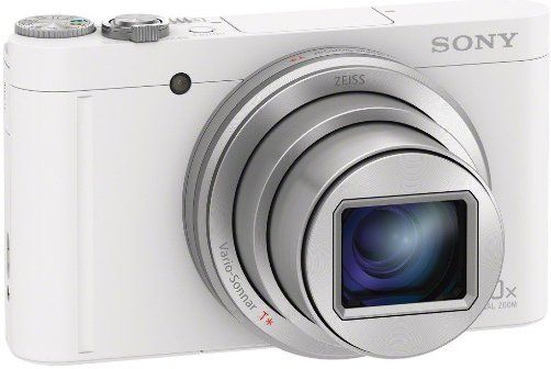 Sony DSC-WX500/W Cybershot Compact Digital Camera, White, 2.95