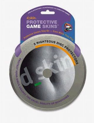 D_Skin DSKIN-20 Protective disc skins, 20 Pack reuseable tin (DSKIN20, DSKIN 20, 02011)