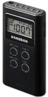 Sangean DT-180BK AM / FM Pocket Radio, Black; Direct recall 15 station presets (5 FM1 / 5 FM2 and 5 AM); Built-in real time clock; Signal strength indicator; Adjustable tuning step; DBB (Dynamic Bass Boost); Stereo / mono switch; 90 minute auto shut off; Lock switch; Battery power indicator; 2 X AAA size / UM-4 batteries, power source; Headphone, earphone jacks; UPC 729288049180 (SANGEANDT180BK SANGEAN DT180BK DT 180BK DT-180BK) 