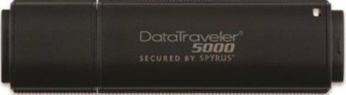 Kingston DT5000/8GB DataTraveler USB Flash Drive, 8 GB Storage Capacity, 11 MB/s read 5 MB/s write Speed Rating, Hi-Speed USB Interface Type, USB 2.0 Interface Specification Compliance, 1 x Hi-Speed USB - 4 pin USB Type A Interfaces, Password protection, waterproof, malware scanning, ECC support, ruggedized Features, UPC 740617152807 (DT50008GB DT5000-8GB DT5000 8GB)