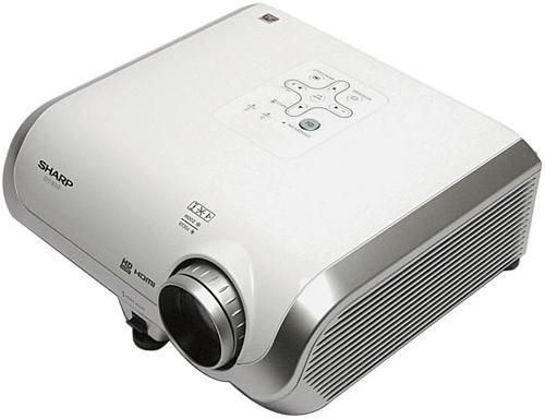 Sharp DT-510 Multimedia DLP Projector, HD (1280 x 720);  1000 ANSI Lumens; 921,600 Pixels; 4000:1 Contrast Ratio; 16:9 Aspect Ratio; 1-1.15x Zoom Lens ( DT510 DT 510 )