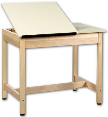 Shain DT-9A30 One-Piece Drawing Table (No Drawer); Table has solid 2.25