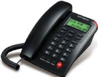 DTI Telecom DTP309-BLK Corded Caller-ID Telephone, Black, 20 Selectable Ringtones, 61 Incoming Calls memory, 16 Outgoing Calls Memory, 10 Quick Reports, 61 VIP Number, 5 Levels Contrast Settings, Alarm function, Lock function with 3 Levels, HOLD function with Music, Handsfree conversation (DTP309BLK DTP309 BLK DTP-309-BLK DTP 309-BLK) 