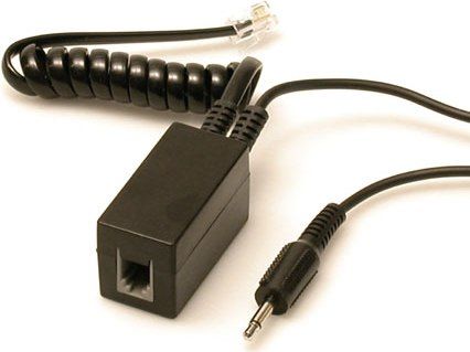 Dictaphone DTP-878857 Telephone Record Adapter, Non Beeping, 3.5 mm Connection (DTP878857 DTP 878857 0878857)