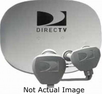 DirecTV DTVANT Elliptical Antenna with Dual Lnb's (DTV-ANT DTV ANT) 