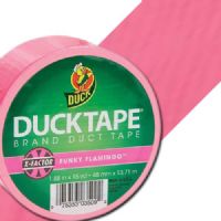 Duck Tape 1265016 Tape Roll, 1.88" x 15 yds, Neon Pink; High performance strength and adhesion characteristics; Excellent for repairs, color-coding, fashion, crafting, and imaginative projects; Tears easily by hand without curling and conforms to uneven surfaces; 15-yard roll; Dimensions 5.00" x 5.00" x 2.00"; Weight 0.5 lbs; UPC 075353035092 (DUCKTAPE1265016 DUCKTAPE 1265016 ALVIN TAPE ROLL NEON PINK) 