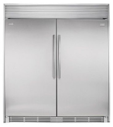 Frigidaire DUOTRIMKIT Dual Unit Trim Kit for Stainless Twins All Refrigerator / All Freezer, Easy Care Real Stainless Steel, Full-Access Sliding Storage Baskets, Tilt-Out Door Bins, Clear Adjustable Door Bins (DUOTRIMKIT DUO-TRIM-KIT DUO-TRIMKIT DUOTRIM-KIT)