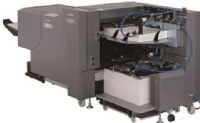 Duplo DUPLO-150DBS Digital Booklet System, Up to 1,720 booklets/hour Speed, Up to 200 sheets per minute Feeding speed, 7.87" L x 4.13" W to 20" L x 14.02" W Paper size, 2 Staple heads, 4 Staple Positions, 120 to 240 Volts, 50/60 Hz Electrical, 16 preset programs in memory, Suitable for short volume demands, Converts pre-collated sets into finished booklets (DUPLO150DBS DUPLO-150DBS DUPLO 150DBS) 