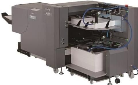 Duplo DUPLO-150DBS Digital Booklet System, Up to 1,720 booklets/hour Speed, Up to 200 sheets per minute Feeding speed, 7.87