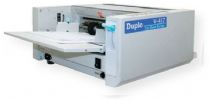 Duplo V-417 Cut Sheet Burster, 5-level speed adjustment: 42, 64, 89, 114, 140 sheets/minute, Burdt Length 2.5” - 9.9”, Top Feeding System, Feeding Tray Capacity 400 sheets, Receiving Tray Stacker, Wide range of paper stock up to 110 lb. index, Form sizes up to 11” x 17”, Up to 140 sheets per minute, LCD counter (V417 V 417) 