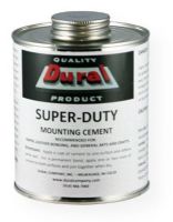 Dural SDMC32 Super-Duty Mounting Cement 32 oz; Used in classrooms for over 55 years; Mounting cement comes in a metal can with a brush built into the lid; Quick-setting rubber cement is neat and clean - just rub off residue when dry; Latex- and acid-free; Made in the USA; Shipping Weight 2.00 lb; Shipping Dimensions 4.25 x 4.25 x 5.5 in; UPC 088354816393 (DURALSDMC32 DURAL-SDMC32 DURAL/SDMC32 CEMENT) 