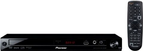 Pioneer DV-2012K DVD Player; Tray Media Load Type; DivX Supported Digital Video Standards; WMA, MP3 Supported Digital Audio Standards; Stereo Sound Output Mode; Karaoke, Advanced Sound Retriever (ASR) technology Additional Features; Multi-Region Code Free Multi-format DVD Player with USB, Plays PAL or NTSC DVDs from ALL Regions; UPC 884938129084(DV2012K DV-2012K DV 2012K)