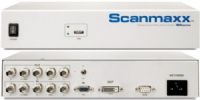 ScanMaxx DV2165MP Autosync Upscan Video Signal Converter, Resolution From 525 to 1600, Scanning Frequency (Analog) (H)15.7 - 90 kHz / (V)50 Hz – 120 Hz, Video Signal Input 15-Pin D-Sub 5 BNC Accepts all configs from 1 BNC - 5 BNC with loop through, Supports Analog Interlaced and Non-interlaced Progressive (DV-2165MP DV 2165MP DV2165-MP DV2165 MP) 