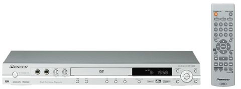 Pioneer DV-595K Advanced DVD Player with DivX Video Playback, Karaoke function, JPEG Slideshow with music, Region Free, Code Free, Plays any region PAL or NTSC DVD from regions 0-6 including RCE/REA movies, Alternative to DV-355 DV355 (DV595K DV 595K DV595KS DV-595K-S)