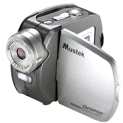Mustek DV-8200 Digital camcorder, Multi-Functional Camera 6-in-1, 8.0 MegaPixel, 1.5