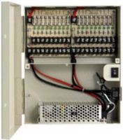 LTS DV-AT1212A-D18 Power Distribution Box with 18 Channel, Heavy-duty metal case for surface mount with LED indicators for each output on the front panel, 12V DC 12A Output, 110~220VAC 60Hz input, 18 Fused protected outputs, one for each channel (DVAT1212AD18 DVAT1212A-D18 DV-AT1212AD18 AT1212A-D18) 