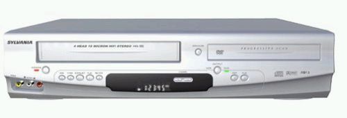 Sylvania DVC-860E Progressive Scan DVD / VCR Combo - Silver  (DVC860E, DVC860-E, DVC-860-E, DVC-860)