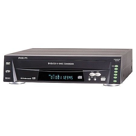 Philips DVD781CH DVD Audio/Video Player with 5-Disc Carousel Changer (DVD-781CH, DVD 781CH)