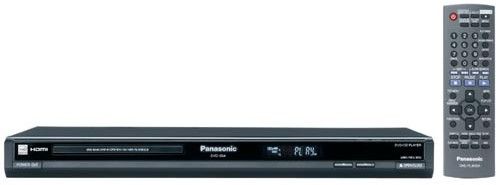 Panasonic DVD-S54K Advanced Progressive-Scan DVD Player with High Resolution 1080p Up-Conversion, Deep Color, Multi-Format Playback and VIERA Link with Seamless GUI, Black, Video D/A Converter 108MHz/12-bit, Horizontal Resolution More than 500 lines, Video S/N More than 65dB, Audio S/N 115 dB (DVDS54K DVD S54K DVDS-54K DVD-S54)