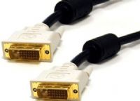 Bytecc DVI-D50 DVI-D Dual-Link Digital 50 feet Cable with Ferrites M/M, For high-definition and flat-panel monitors, this DVI cable gives uncompromised image fidelity for per-pixel digital accuracy like you've never seen, Has male DVI-D connectors on each end, They are dual-link DVI connectors for the highest quality digital signal, Minimum clock frequency 25.175 MHz (DVID50 DVI D50) 