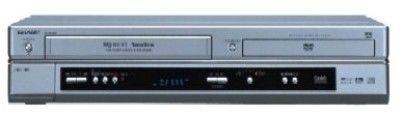 Sharp DV-NC100 DVD/VCR Combo, Multi-System, Multi Zone, 6-Head Hi-Fi NICAM/A2 Stereo Sound, Plays both PAL and NTSC DVDs, DVD-RW/R(in VR mode/Video mode), DVD+RW/R(in Video mode), DVD, Video CD, CD and CD-RW/R Playback Function (DVNC100 DVN-C100 DVNC-100 DV NC100)