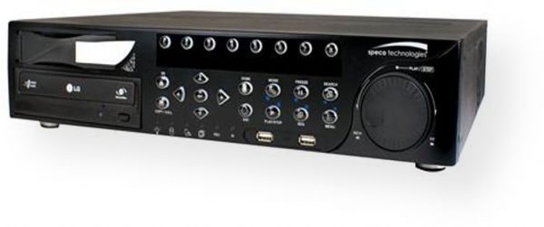 Speco DVR16TH1TB H.264 Hybrid Digital Video Recorder Family with 1TB of Storage and 16 Channels, Selectable H.264, MPEG4, or MJPEG compression, Recording rate up to 480 fps, Free Speco DDNS service for use with dynamic IP addresses, MAC & PC compatible software included, Simultaneous live view or playback while continuing to record, network transfer, UPC 030519997430 (DVR16TH-1TB DVR16TH 1TB DVR16TH/1TB)