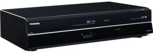 Toshiba DVR670 DVD Recorder/VCR Combo with Built-In ATSC/NTSC/QAM Digital/Analog Tuner, Progressive Out, Video DAC -10-bit/54 MHz, Video Upconversion via HDMI 720p/1080i/1080p, DivX Home Theater Certified, Digital Photo Viewer JPEG, Y/C Separation, Multi-Format Recording and Playback, One Touch Recording, UPC 022265002117 (DVR-670 DVR 670 DV-R670)