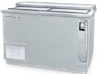 Beverage Air DW49-S-24 Remote Cooled Bottle Cooler Deep Well, 60 Hertz, 1 Phase, 115 Volts, Doors Access Type, 13.3 Cubic Feet Capacity, Remote Compressor, Sliding Door Style, Solid Door Type, Stainless Steel Exterior Finish, Remote Cooled Features, 17 - 1/2 Cases Number of 12 oz. Bottles, 23 - 3/4 Cases Number of 12 oz. Cans, 50" W x 26.50" D x 33.88" H Exterior Dimensions, 46" W x 22.50" D x 27" H Interior Dimensions (DW49S24  DW49-S-24 DW49S24) 