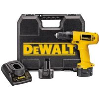 DeWalt DW926K-2 Heavy-Duty 3/8" (10mm) 9.6V Cordless Compact Drill/Driver Kit (DW926K 2, DW926K2, DW926K, 28875129268) 