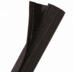 Techflex DWN4.50BK Dura-Wrap Heavy Duty Wraparound Hook and Loop Sleeving. 4 1/2 inch, Black; 8500 Cycles; Tightly Woven Ballistic Nylon Construction; Heavy Duty, Oversized Hook and Loop Closure; Repels Liquids; Easy Retro Fit Installation; Wall Thickness +/-0.005": .026"; Hook and Loop Width: 1"; Bulk Spool: 150'; Shop Spool: 25'; Lbs/100': 15.4; Monofilament Thickness (ASTM D-204): .050 Flat Filament; UPC N/A (TECHFLEXDWN450BK TECHFLEX DWN450BK DWN450BK DWN4.50BK) 