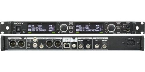 Sony DWRR01D/30 Dual Channel Rack Mountable Digital Wireless Receiver, High quality 48 kHz / 24 bit digital audio, UHF-TV channels 30 to 36 (566 to 607 MHz) and UHF-TV channels 38 to 41 (615 to 638 MHz), Digital modulation offers reliable/secure transmission and it's less subject to interference, Includes up to 50% increase in the number of wireless audio channels (DWRR01D30 DWRR01D-30 DWRR01D 30)