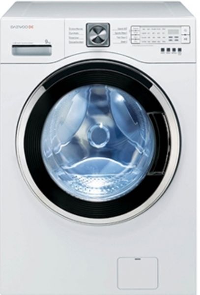 Daewoo DWRWE33WS Front-Load Electric Dryer with 7.3 cu. ft. Capacity, 27