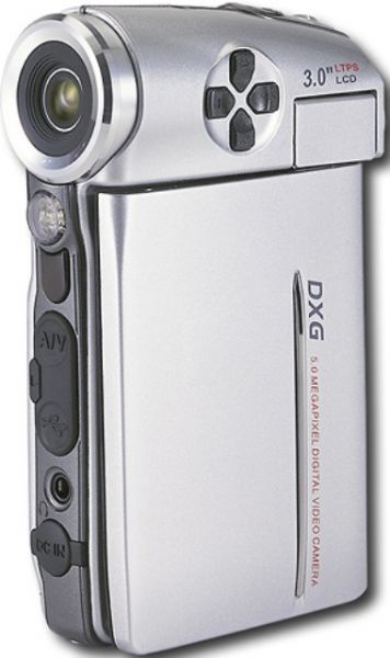 DXG DXG-589V Digital Video Camera, 3" color LCD screen, 4x digital zoom