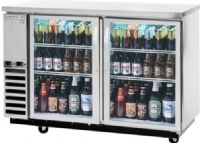 Beverage Air DZ58G-1-S Dual Zone Bar Mobile with Two Glass Doors and Four Epoxy Coated Shelves, Stainless Steel, 23.8 cu.ft. capacity, 3/4 Horsepower, Four 1/6 of Kegs, 50 7/8" Clear Door Opening, 50 1/2" Depth With Door Open 90°, 2 independent compartments that allow independent temperatures in each section, 2" stainless steel top standard (DZ58G1S DZ58G-1S DZ58G1-S DZ58G-1 DZ58G) 