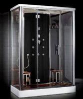 Ariel Platinum DZ956F8 Steam Shower, Computer control panel with timer, Steam sauna (6KW generator) with cleaning function, Acupuncture body massage jets, Handheld showerhead, Overhead rainfall showerhead, Chromatherapy (colored mood lights), Aromatherapy (scented oils), Ventilation fan, Overheat protection, FM radio (DZ-956F8 DZ 956F8 DZ956-F8 DZ956 F8) 