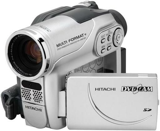 Hitachi DZ-BX35E DVD Camcorder 800K Pixel, 25 x Optical Zoom, 1200 x Digital Zoom, Multi-Format DVD RAM, DVD RW, DVD R and +RW (DZBX35E DZ BX35E)