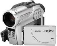 Hitachi DZ-GX3200E Camcorder, 2.1 Megapixel CCD, 10 x Optical Zoom, 500 x Digital Zoom, Widescreen 2.7" LCD screen, 16:9 Wide Mode, Video to photo capture mode (DZGX3200E DZ GX3200E) 