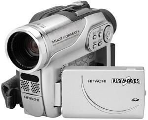 Hitachi DZ-GX3200E Camcorder, 2.1 Megapixel CCD, 10 x Optical Zoom, 500 x Digital Zoom, Widescreen 2.7
