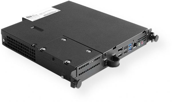 Elo E001293 Model ECMG2 Windows Computer Modules IDS 01 Series, Black; Intel Core i3 3.40 GHz; 2GB DDR3L SO-DIMM RAM; 320 GB 2.5 SATA Hard Disk Drive (HDD); Four USB 2.0 (x2) and 3.0 (x2) Type A ports; 1GB LAN RJ45 Ethernet Port; HDMI (UHD/4K capable) and DisplayPort (UHD capable) Video Out Ports; Microsoft Windows 7 Professional Operative System; UPC 834619002717 (ELOE-001293 ELOE001293 ELOE 001293 E001293 E 001293 E-001293)