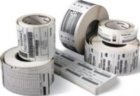 Intermec E15535 Duratherm III Label Top-coated Direct Thermal Label for used with PF8d PF8t C4 PC4 PC41 and PC42 Bar Code Label Printers, 4.00 Height Width, 2.00 Feed Length, 1265 Labels/Tags per Roll, Perforated, Permanent Adhesive (E15-535 E15 535 E-15535) 
