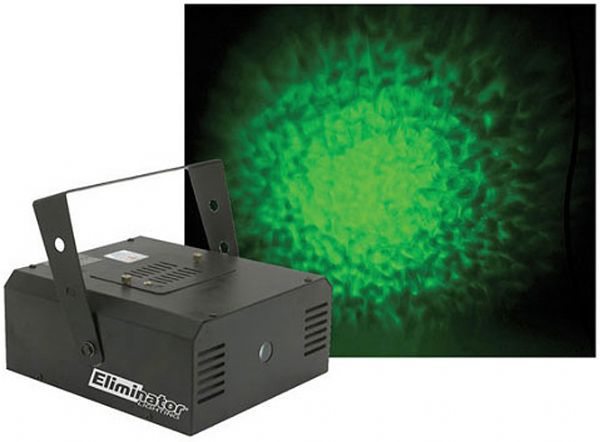 Eliminator Lighting E-101 Texture Projector (Water & Fire Simulator/ 4 colors), Lamp ELC 24V, 250W, Fuse 2A, Supply Voltage 120V, Working Position Any Safe position, Duty Cycle 15min on/off, Colors: 4 (E-101 E101)