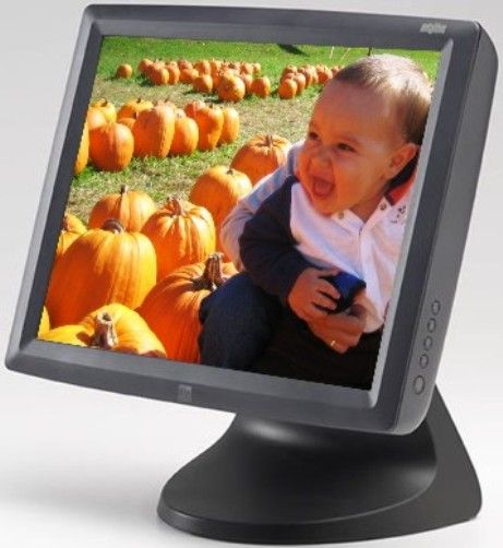 Elo Touchsystems E101984 Model 1529L Multifunction 15-Inch LCD Desktop Touchmonitor, Dark Gray, Dual serial/USB interface, Tall Stand, Native (optimal) resolution 1024 x 768 at 60 Hz, Response time 12 msec, Aspect ratio 4 x 3, Contrast ratio 400:1, Brightness IntelliTouch 322 nits, Built-in speakers located in display head (E10-1984 E101-984 E10 1984 1529-L 1529)