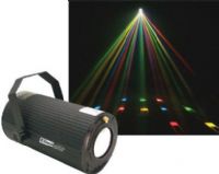 Eliminator Lighting E-103 Moon Beam, Rotating Multi-Color Moonflower Effect with 3 Built in Modes, Sound Activated (E103 E 103 MOONBEAM MOON-BEAM) 