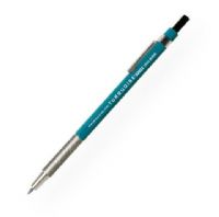 Prismacolor E10CH Turquoise Lead Holder; Features a plastic barrel with knurled metal grip, push button action, and convenient pocket clip; All-metal chuck holds lead securely; Shipping Weight 0.03 lb; Shipping Dimensions 6.00 x 0.25 x 0.25 in; UPC 070735020222 (PRISMACOLORE10CH PRISMACOLOR-E10CH TURQUOISE®-E10CH  organico) 