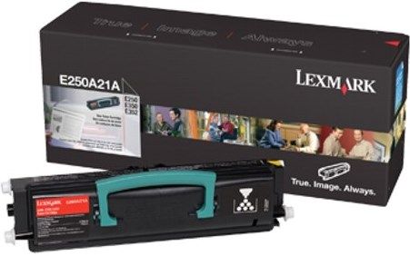 Premium Imaging Products CTE250A21A Black Toner Cartridge Compatible Lexmark E250A21A For use with Lexmark E352dn, E250dn, E250d and E350d Printers, Average Yield 3500 standard pages Declared yield value in accordance with ISO/IEC 19752 (CT-E250A21A CT E250A21A CTE-250A21A)