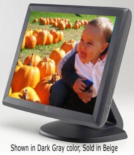 Elo Touchsystems E290484 Model 1515L Multifunction 15-Inch LCD Desktop Touchmonitor, Beige, Native (optimal) resolution 1024 x 768 at 60 Hz, Aspect ratio 4 x 3, Brightness AccuTouch 200 nits, Response time 14.5 msec, Viewing angle Horizontal: +/-70 or 140 total, Vertical: 60/55 or 115 total, Contrast ratio 500:1 (E29-0484 E29 0484 1515-L 1515)