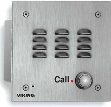 Viking Electronics E-30-EWP Hansdsfree Phone, Red off-hook LED indicator, Vandal resistant, Stainless Steel (E30EWP E 30 EWP VK-E-30-EWP VKE30EWP E-30-EW E-30-E E-30 E30)